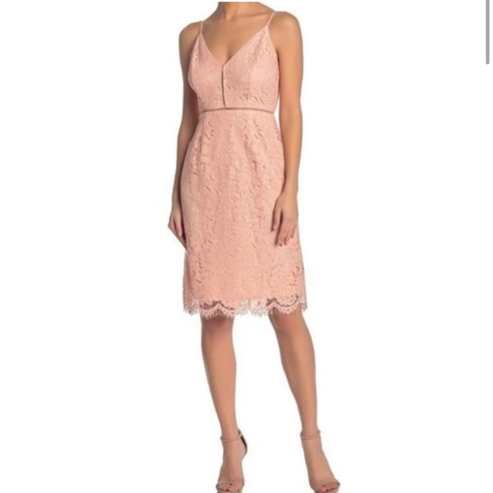 ASTR the Label peach Lace Dress Size S